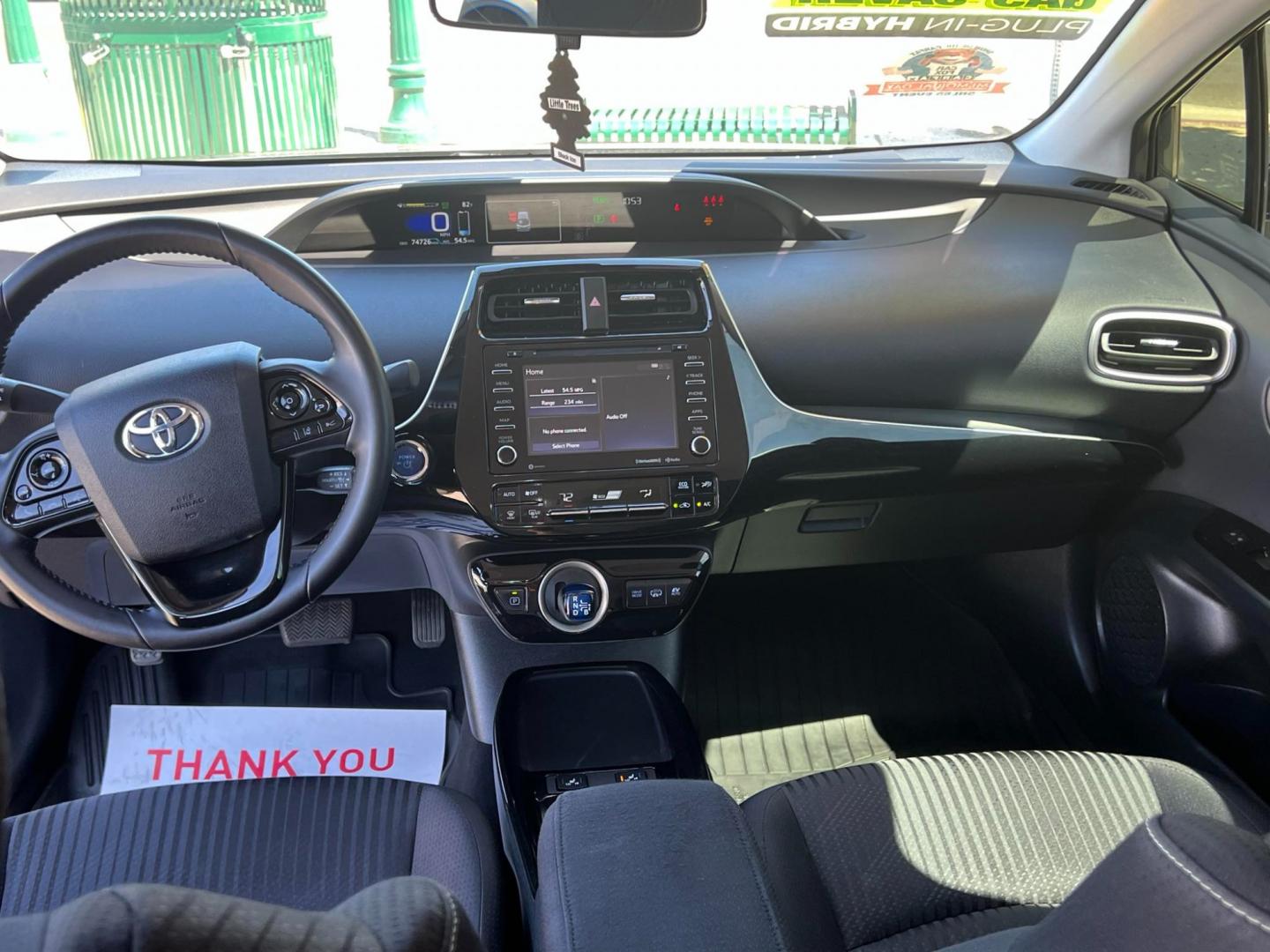 2020 DARK GRAY /GRAY Toyota Prius Prime (JTDKARFP9L3) , located at 744 E Miner Ave, Stockton, CA, 95202, (209) 944-5770, 37.956863, -121.282082 - PLUS TAXES AND FEES - Photo#5